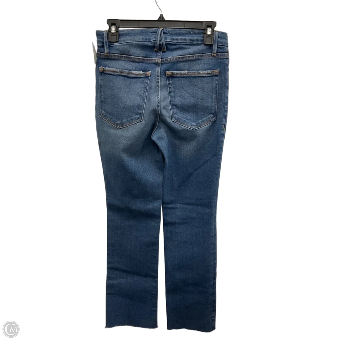 Jeans Straight By Good American In Blue Denim, Size: 2
