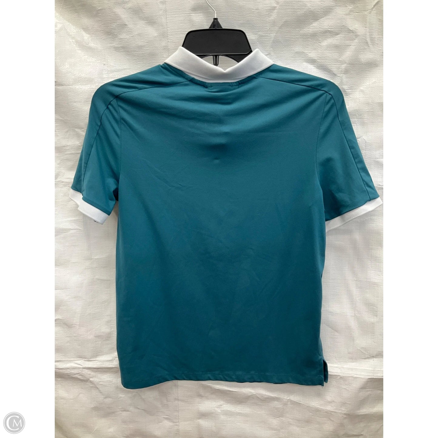 Athletic Top Short Sleeve By Mondetta In Green, Size: S