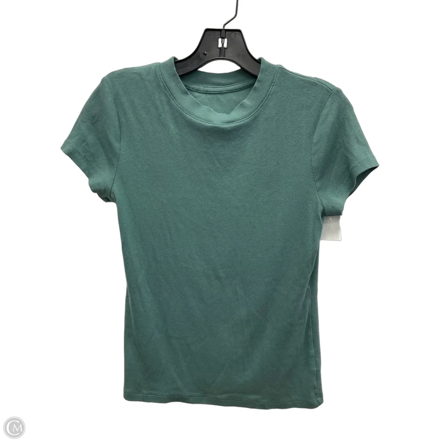 Top Short Sleeve By A New Day In Green, Size: M