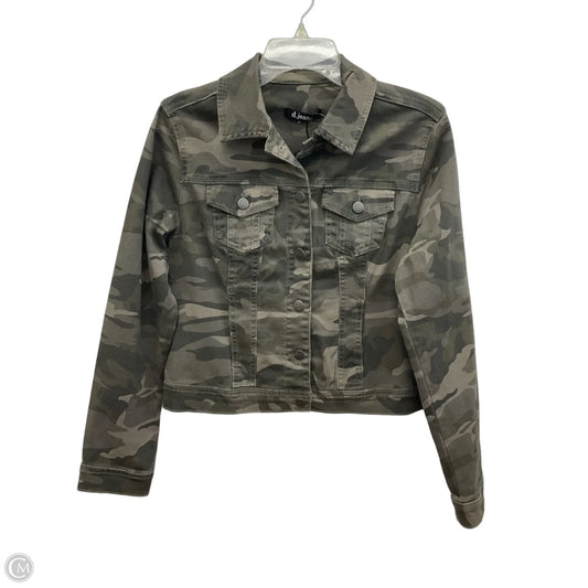 Jacket Denim By D Jeans In Camouflage Print, Size: S