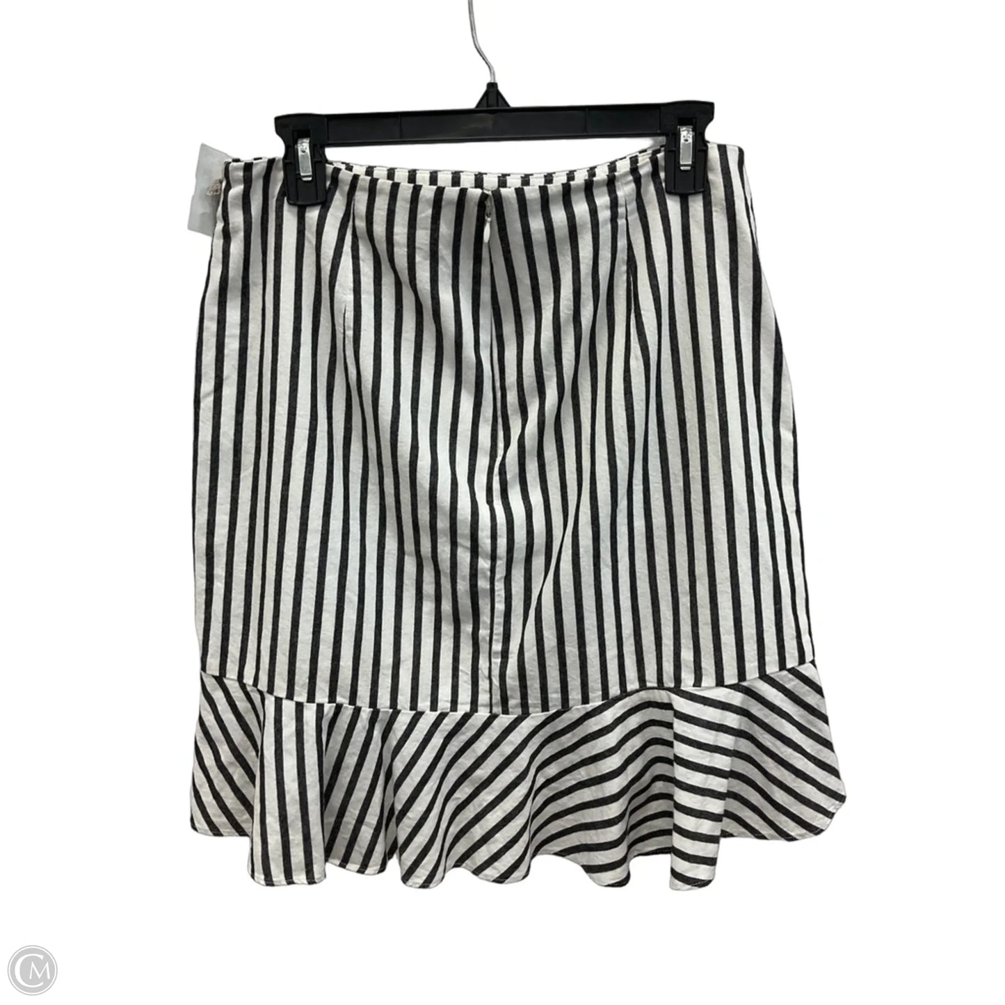 Skirt Mini & Short By A New Day In Striped Pattern, Size: 12
