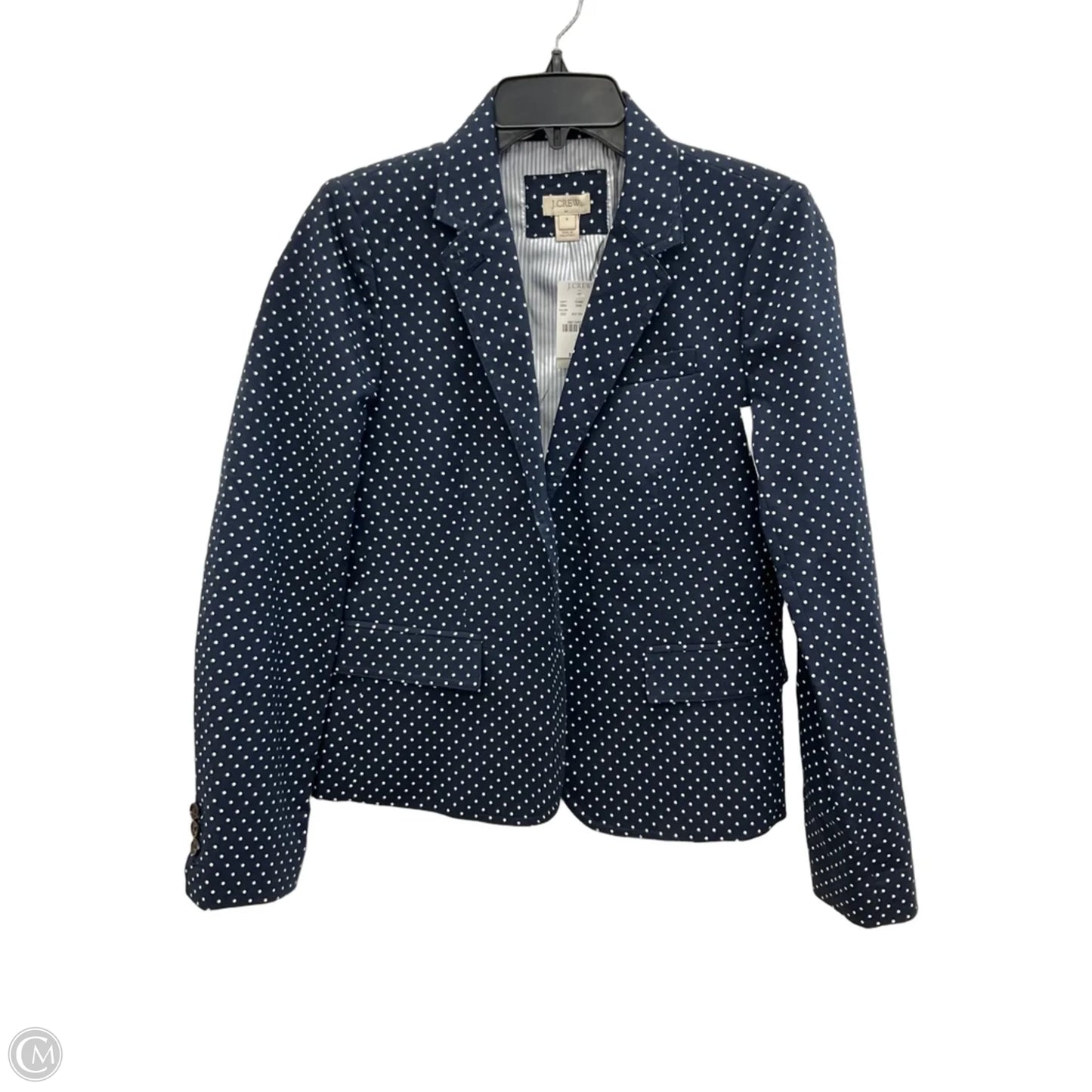 Blazer By J. Crew In Polkadot Pattern, Size: M