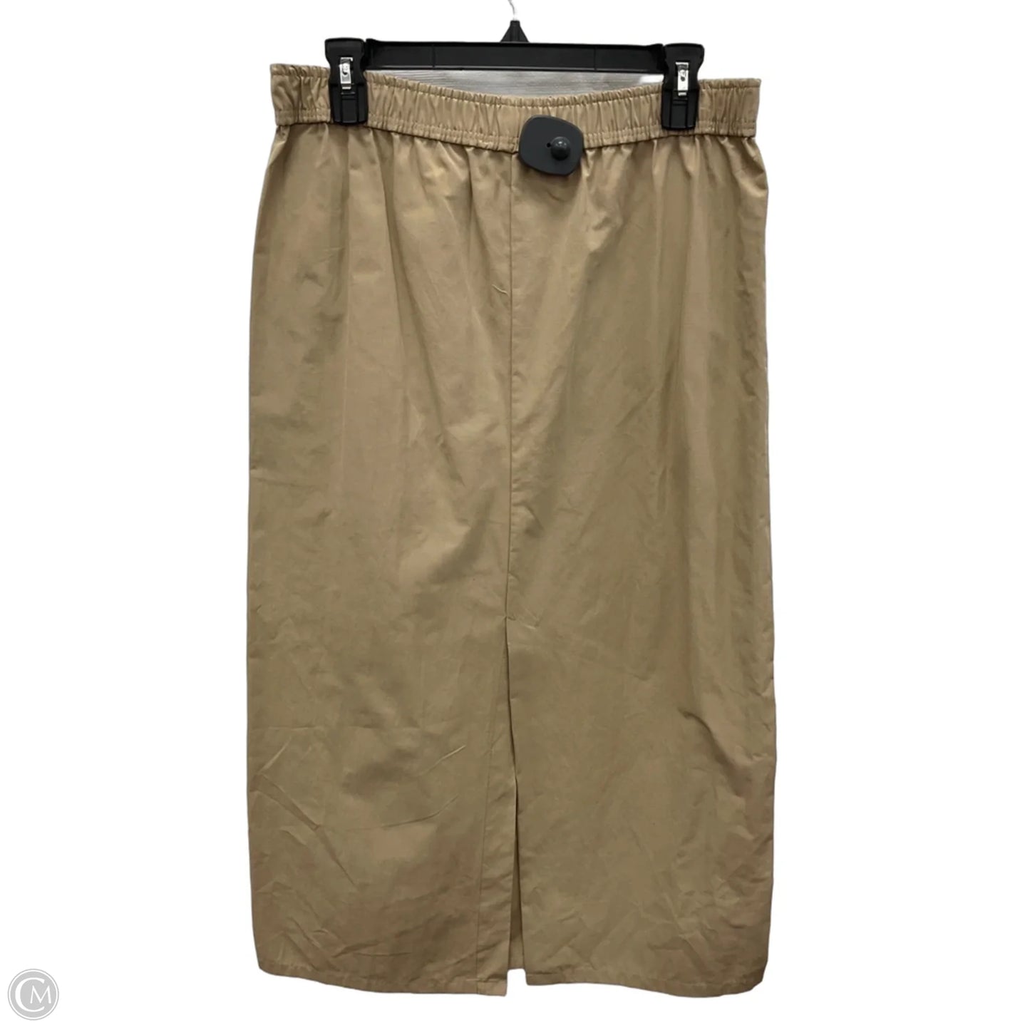 Skirt Maxi By Zara In Tan, Size: M