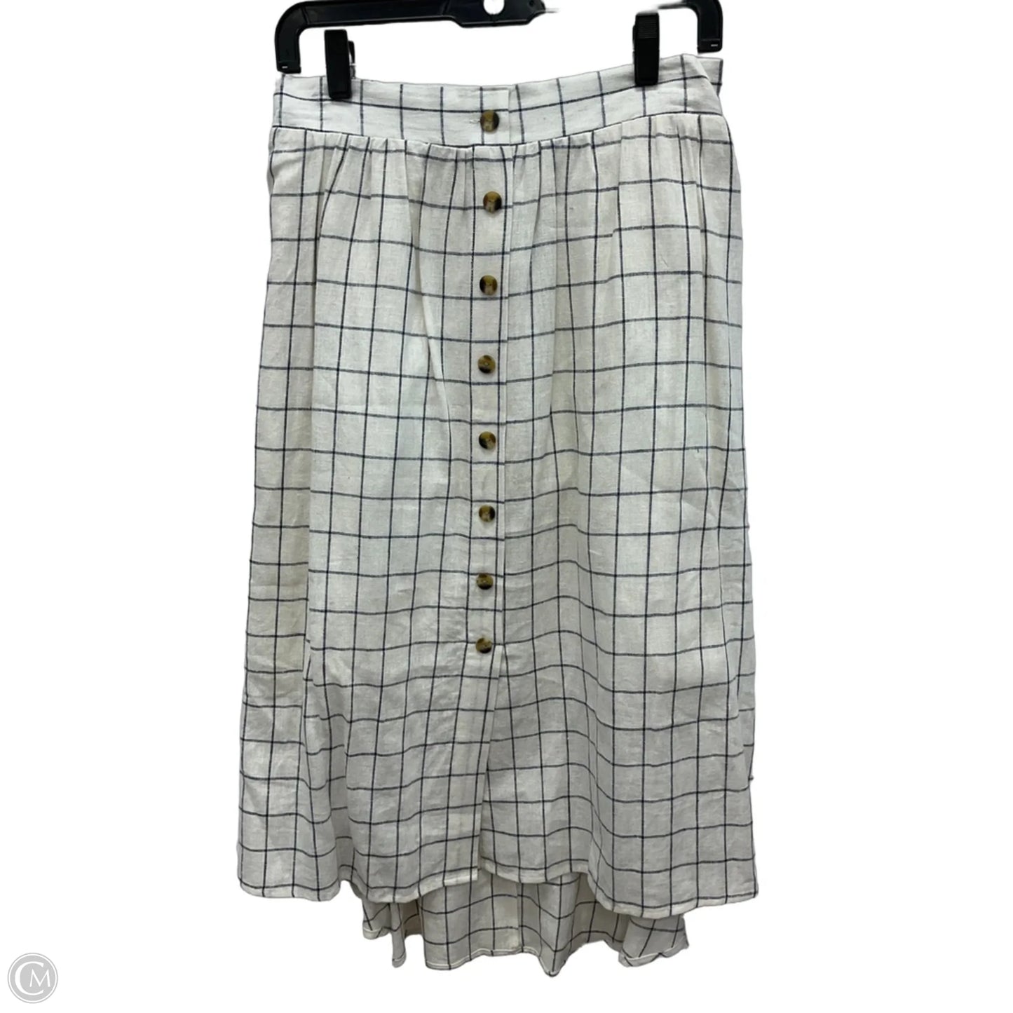 Skirt Midi By Sonoma In Blue & Cream, Size: S