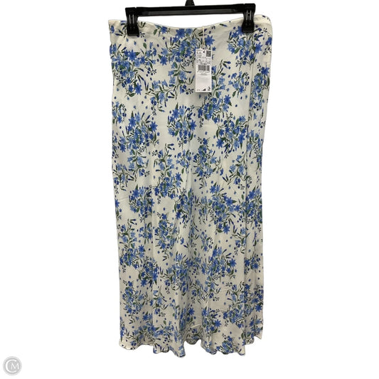 Skirt Maxi By Mng In Floral Print, Size: L