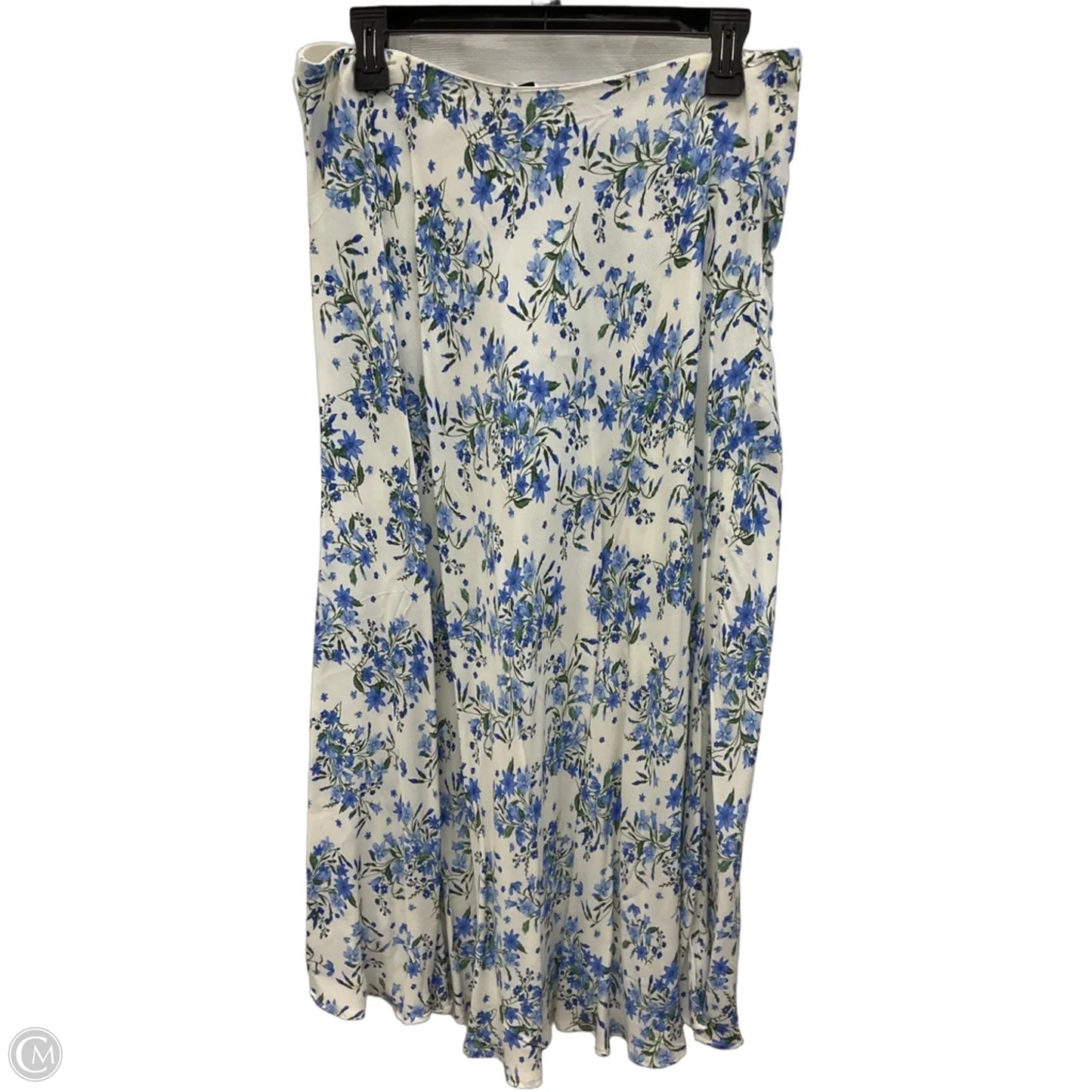 Skirt Maxi By Mng In Floral Print, Size: L