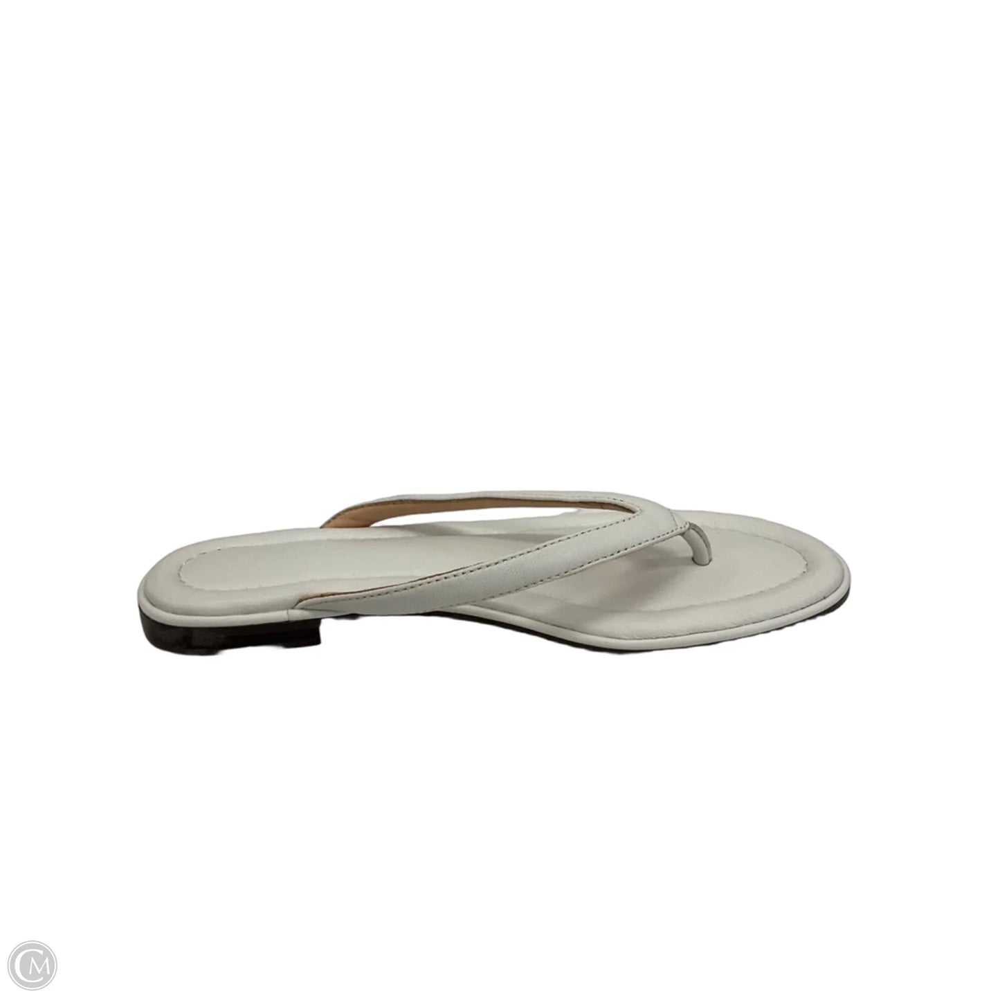 Sandals Flip Flops By J. Crew In White, Size: 9.5