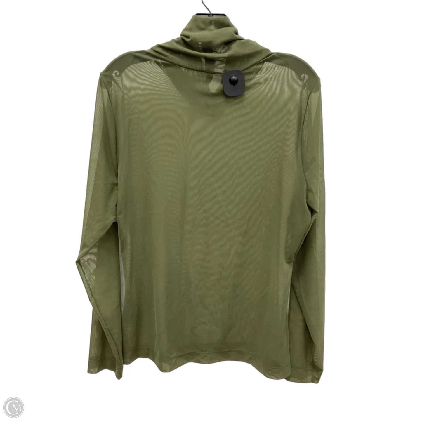 Top Long Sleeve By White House Black Market In Green, Size: Xl
