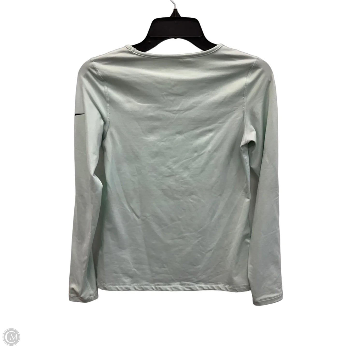 Athletic Top Long Sleeve Crewneck By Nike In Blue, Size: S