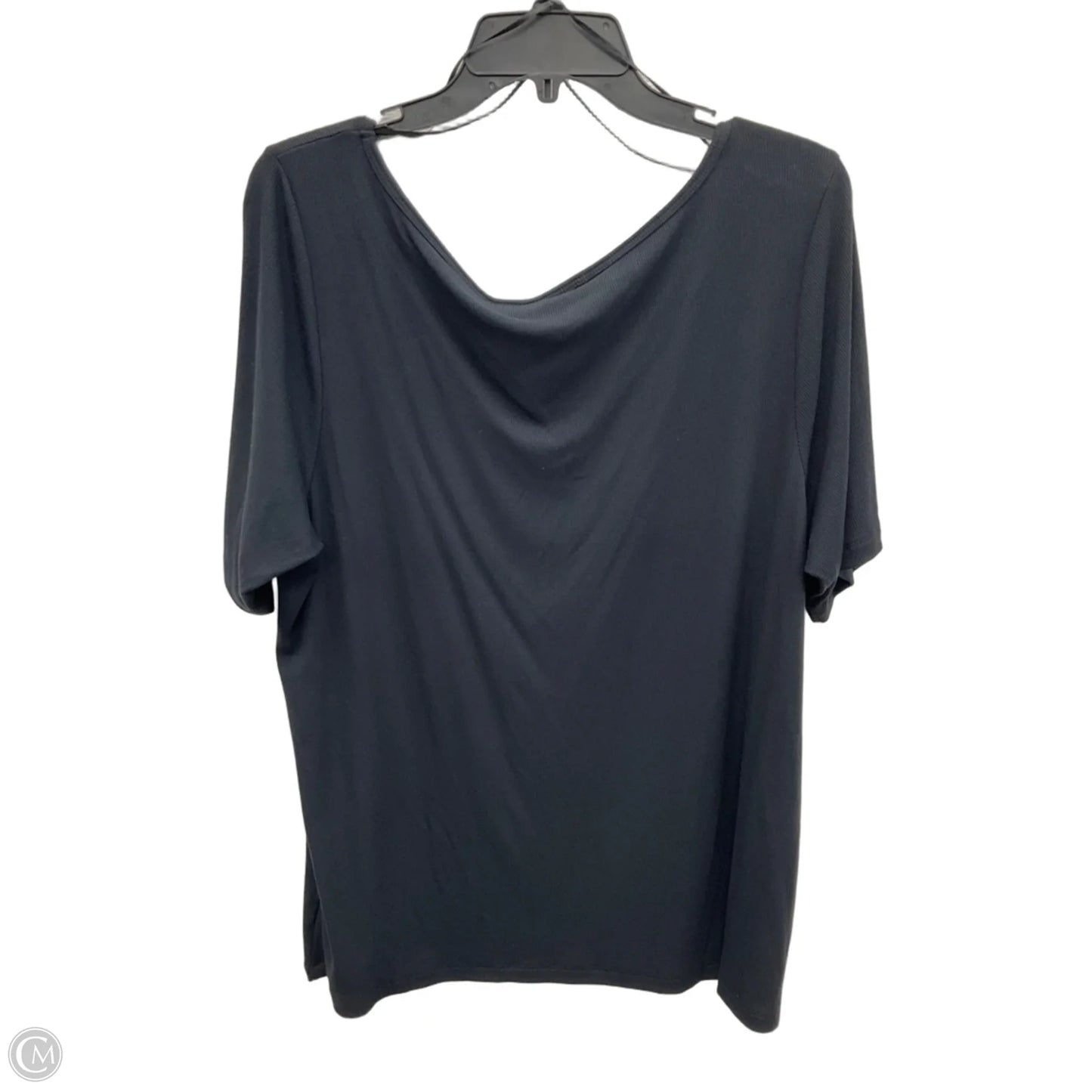 Top Short Sleeve Basic By Joie In Black, Size: 2x