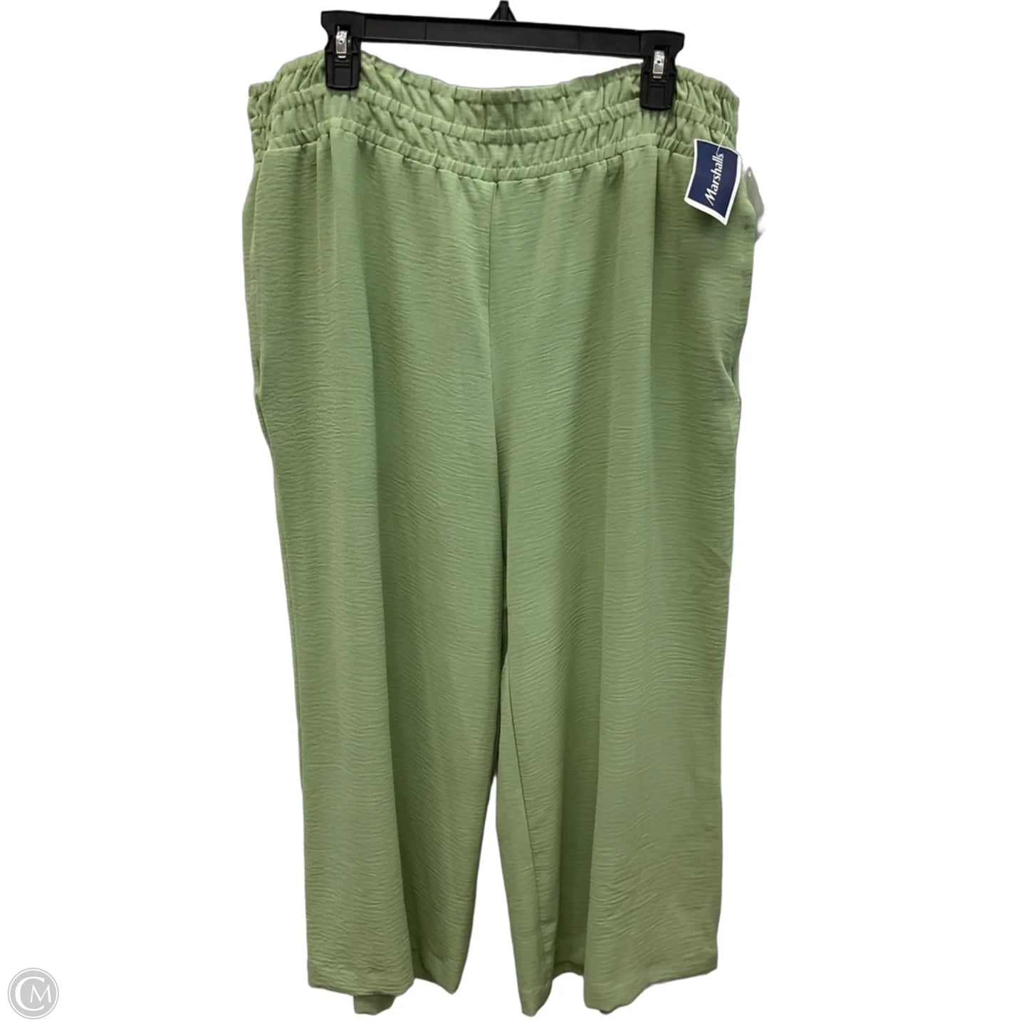 Pants Cropped By Counterparts In Green, Size: Xl