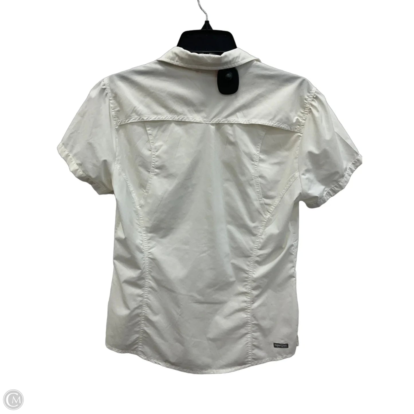Athletic Top Short Sleeve By The North Face In White, Size: L