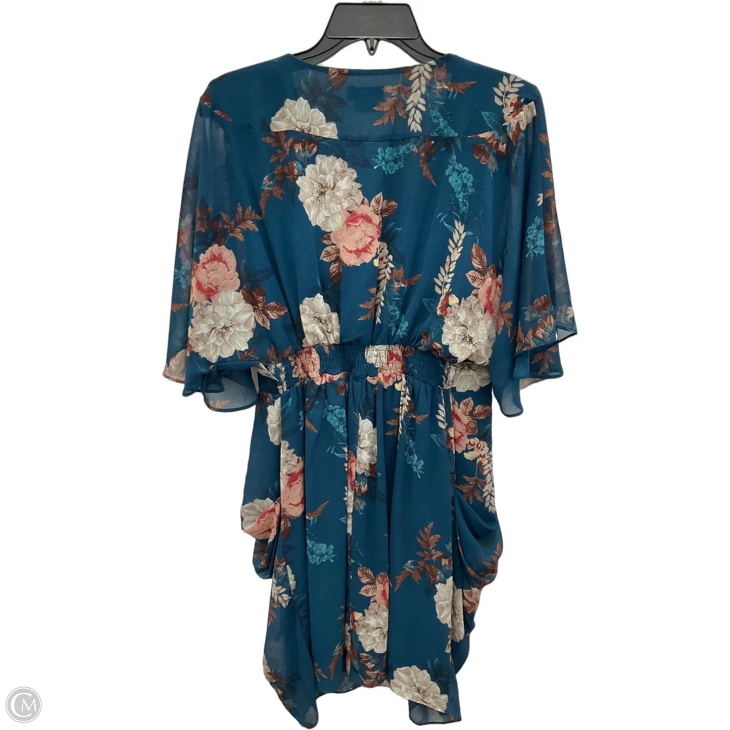 Dress Casual Short By City Chic In Floral Print, Size: L