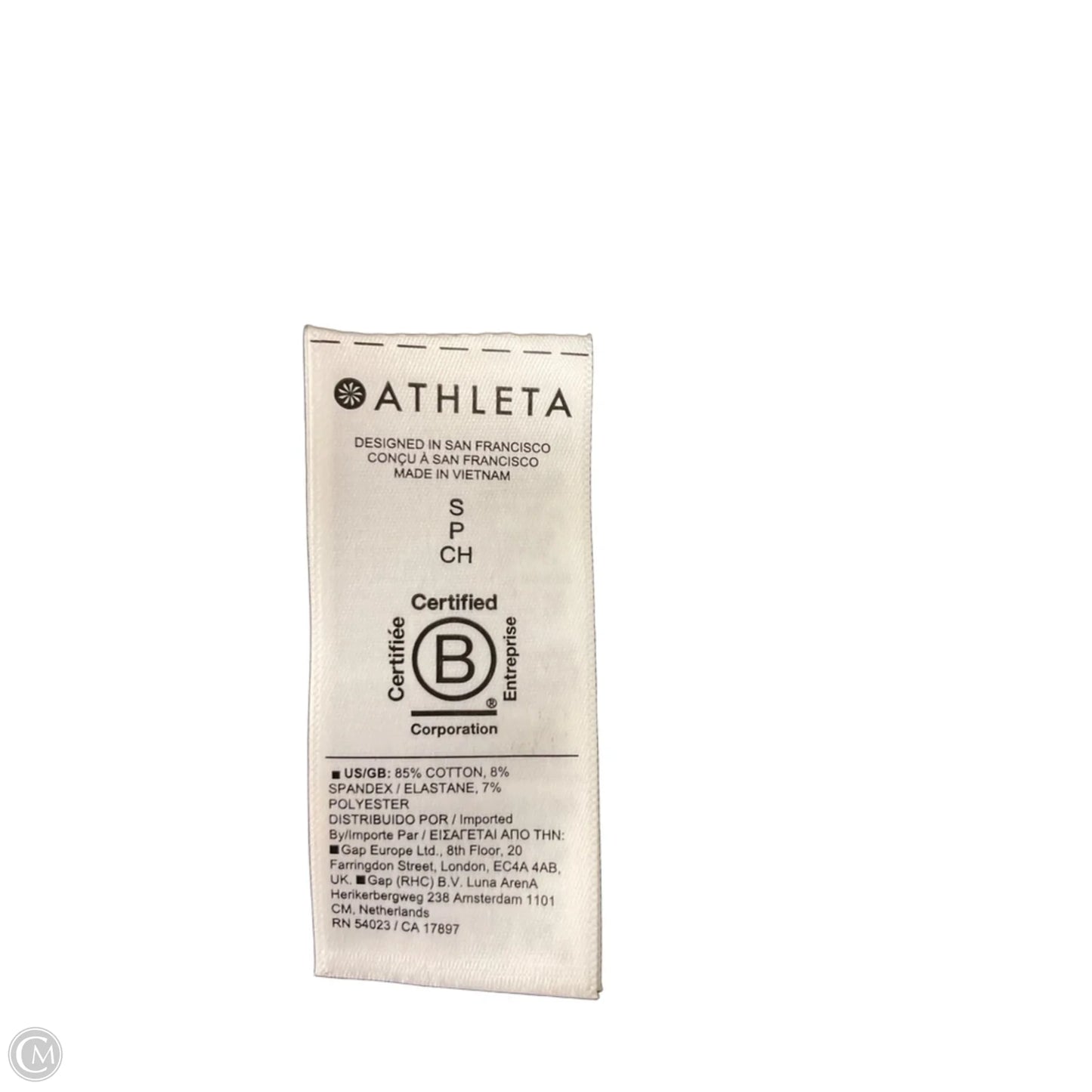 Athletic Top Short Sleeve By Athleta In Green, Size: Sp