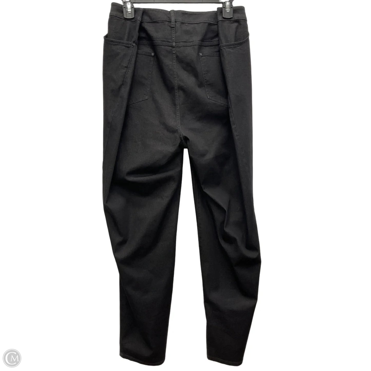 Jeans Designer By Lafayette 148 In Black Denim, Size: 20