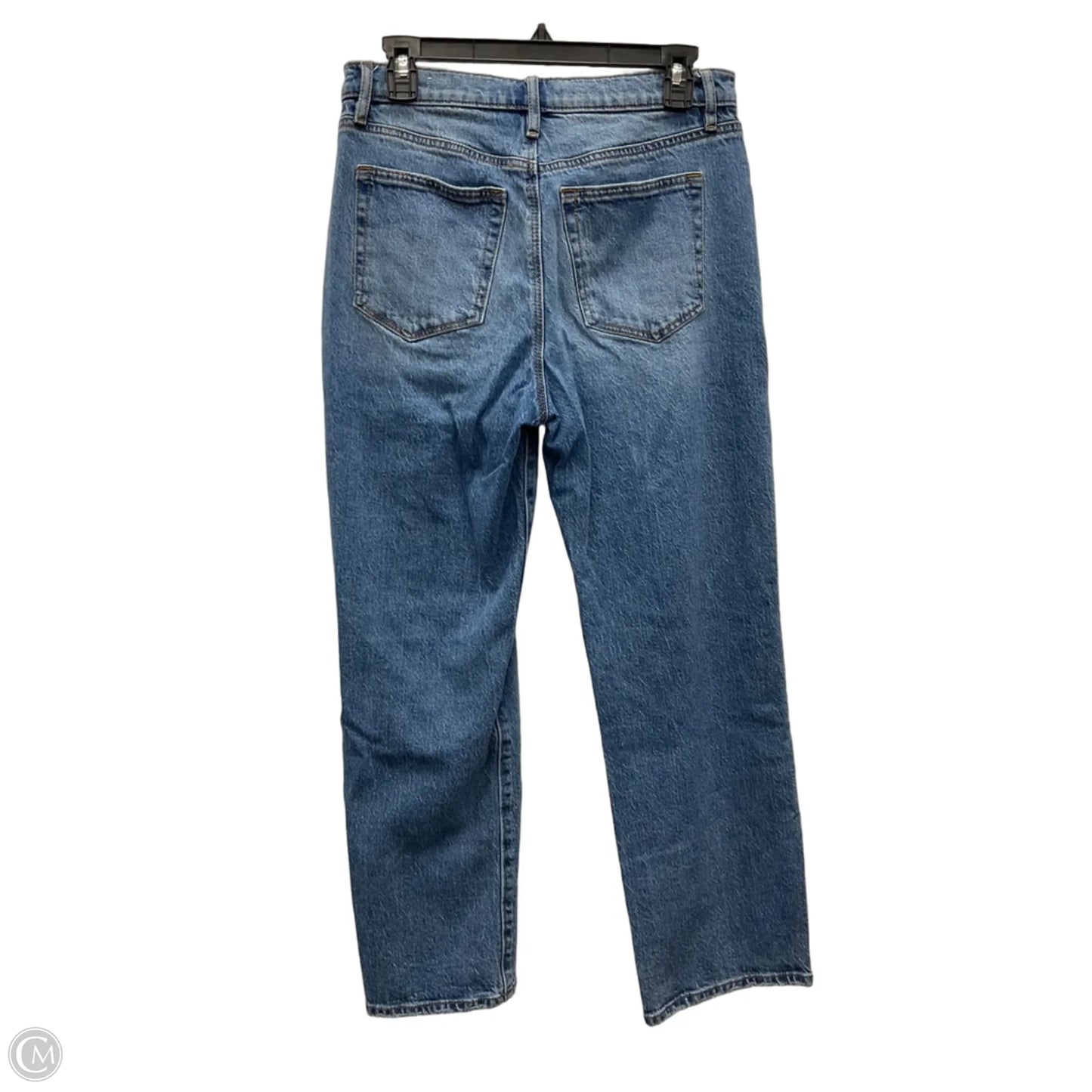 Jeans Straight By Loft In Blue Denim, Size: 6