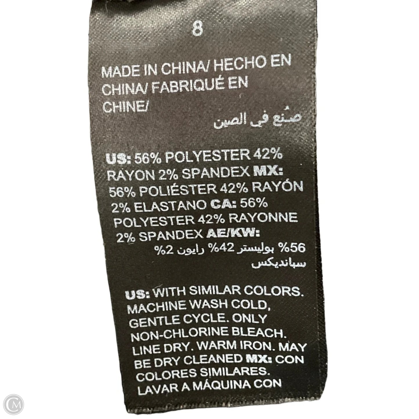 Pants Dress By White House Black Market In Black & White, Size: 8