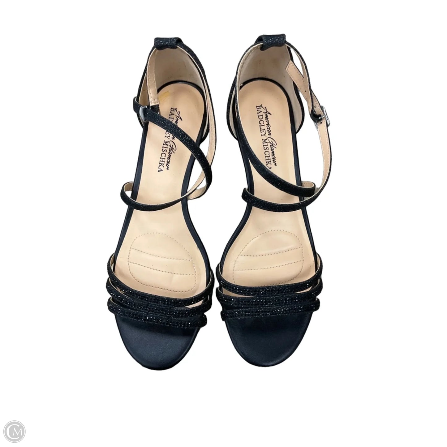 Shoes Heels Wedge By Badgley Mischka In Black, Size: 8