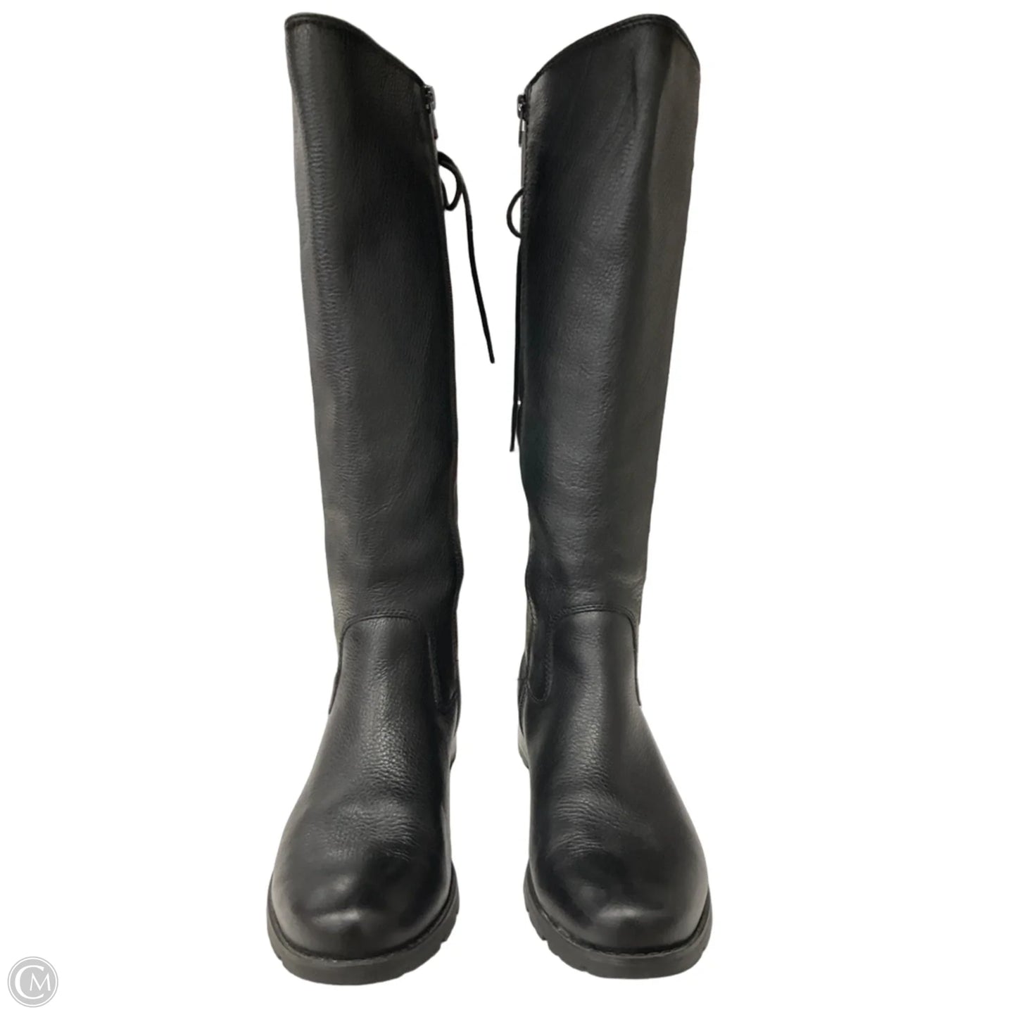 Boots Knee Flats By Sofft In Black, Size: 8.5