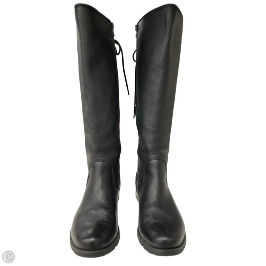 Boots Knee Flats By Sofft In Black, Size: 8.5
