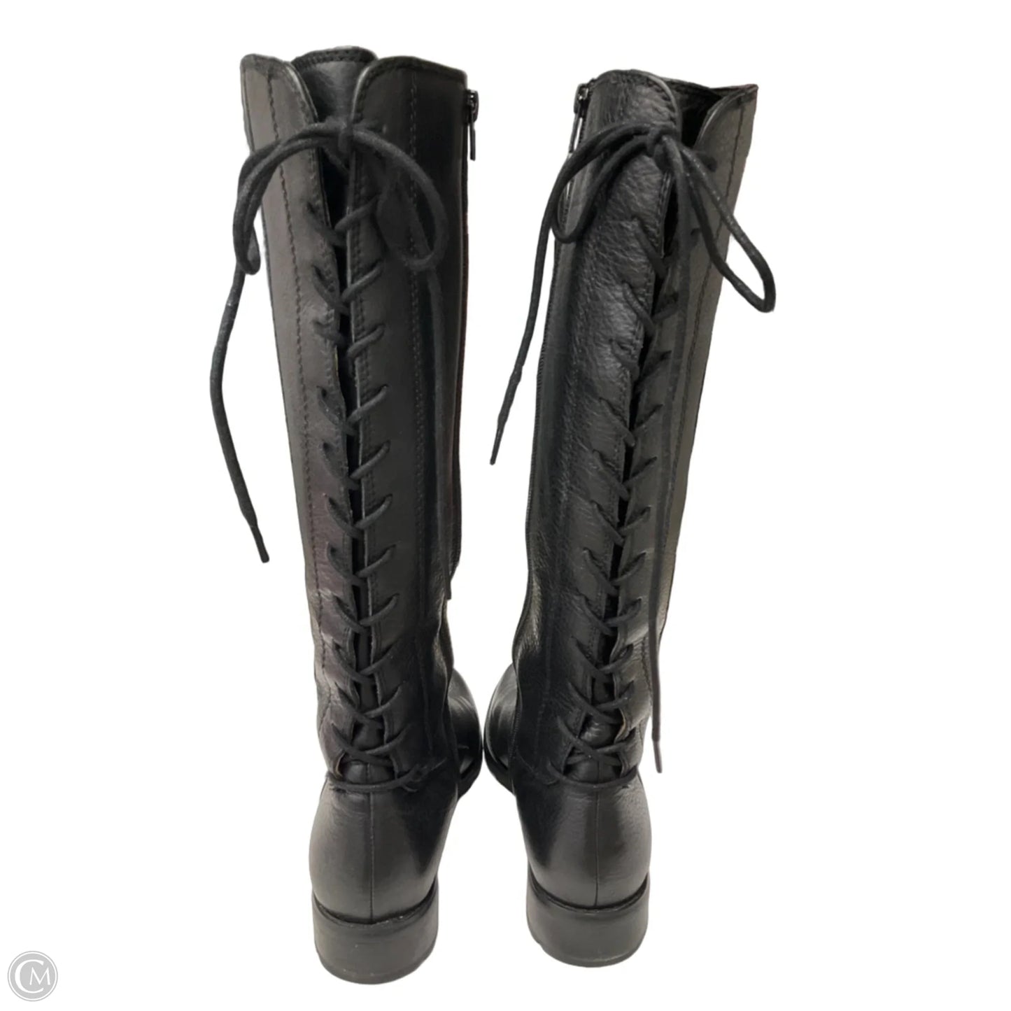 Boots Knee Flats By Sofft In Black, Size: 8.5