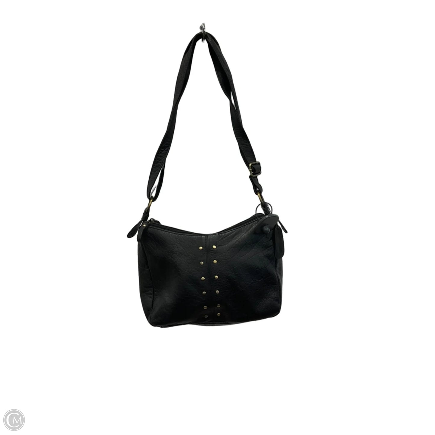 Handbag Leather By Clothes Mentor, Size: Medium