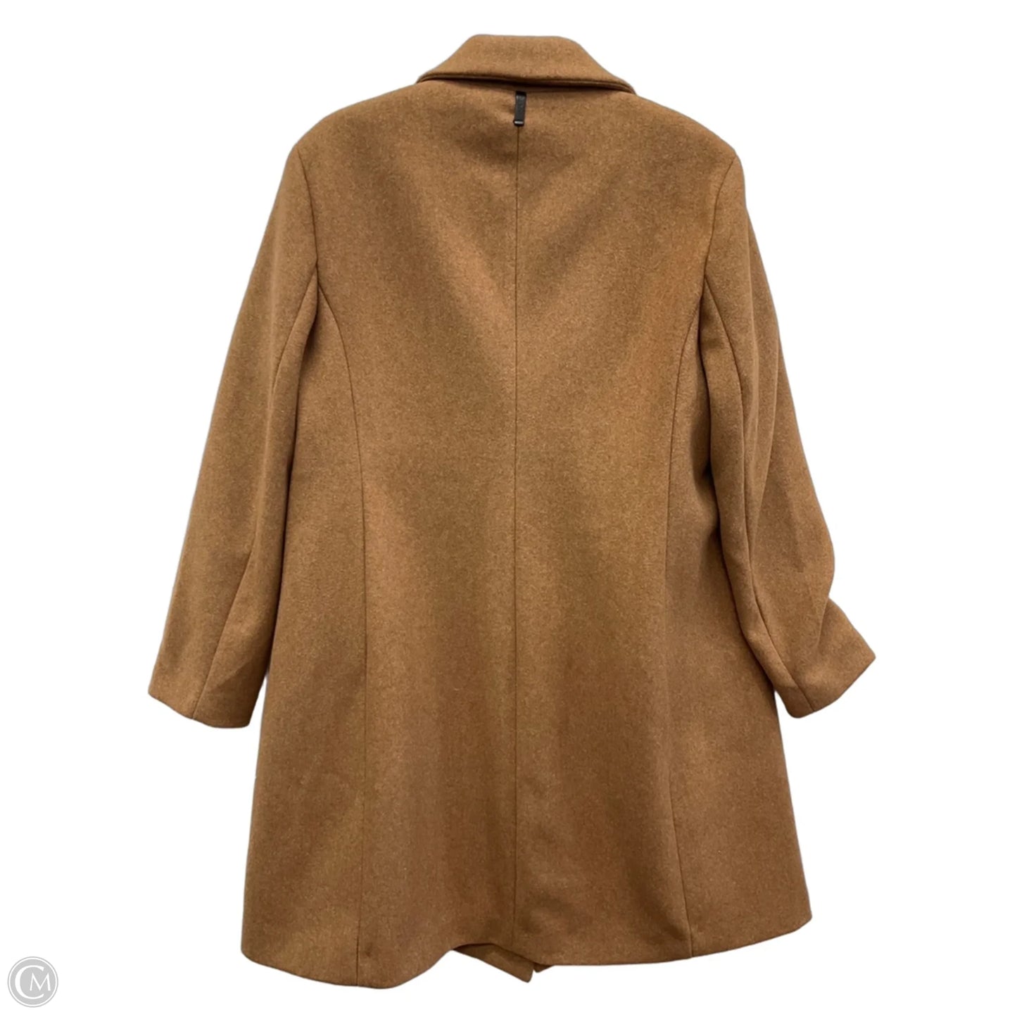 Coat Trench Coat By Dkny In Brown, Size: Xl