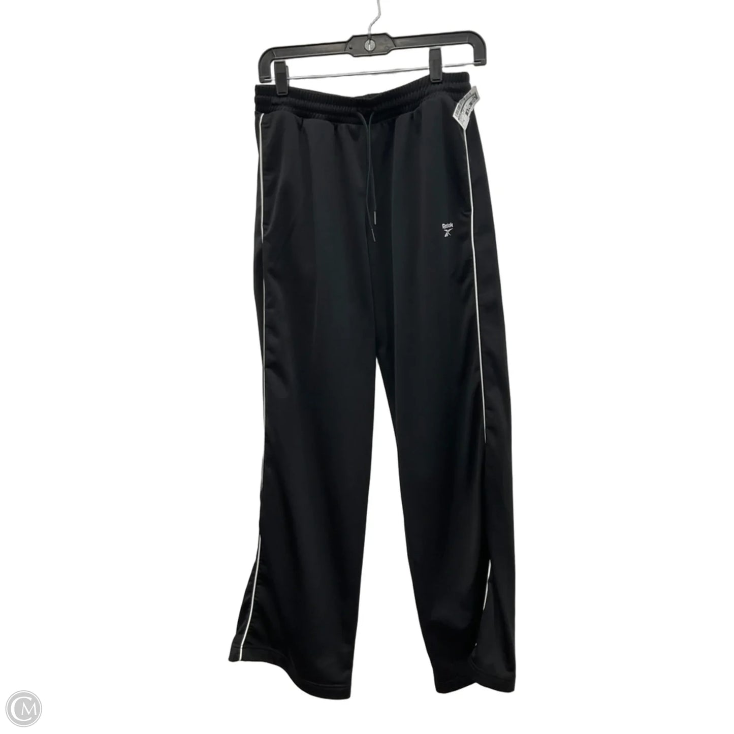 Athletic Pants By Reebok In Black & White, Size: S