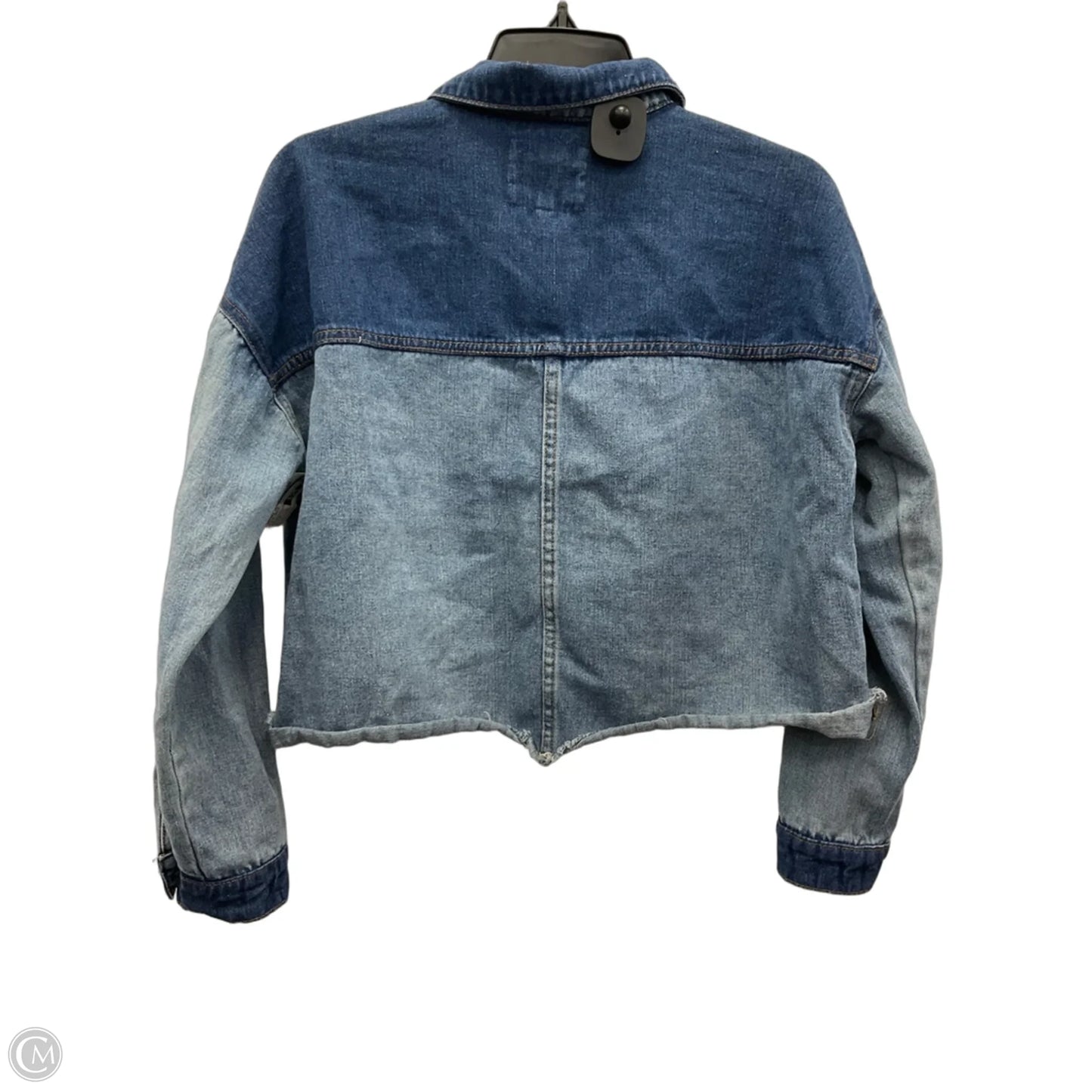 Jacket Denim By Thread And Supply In Blue Denim, Size: S