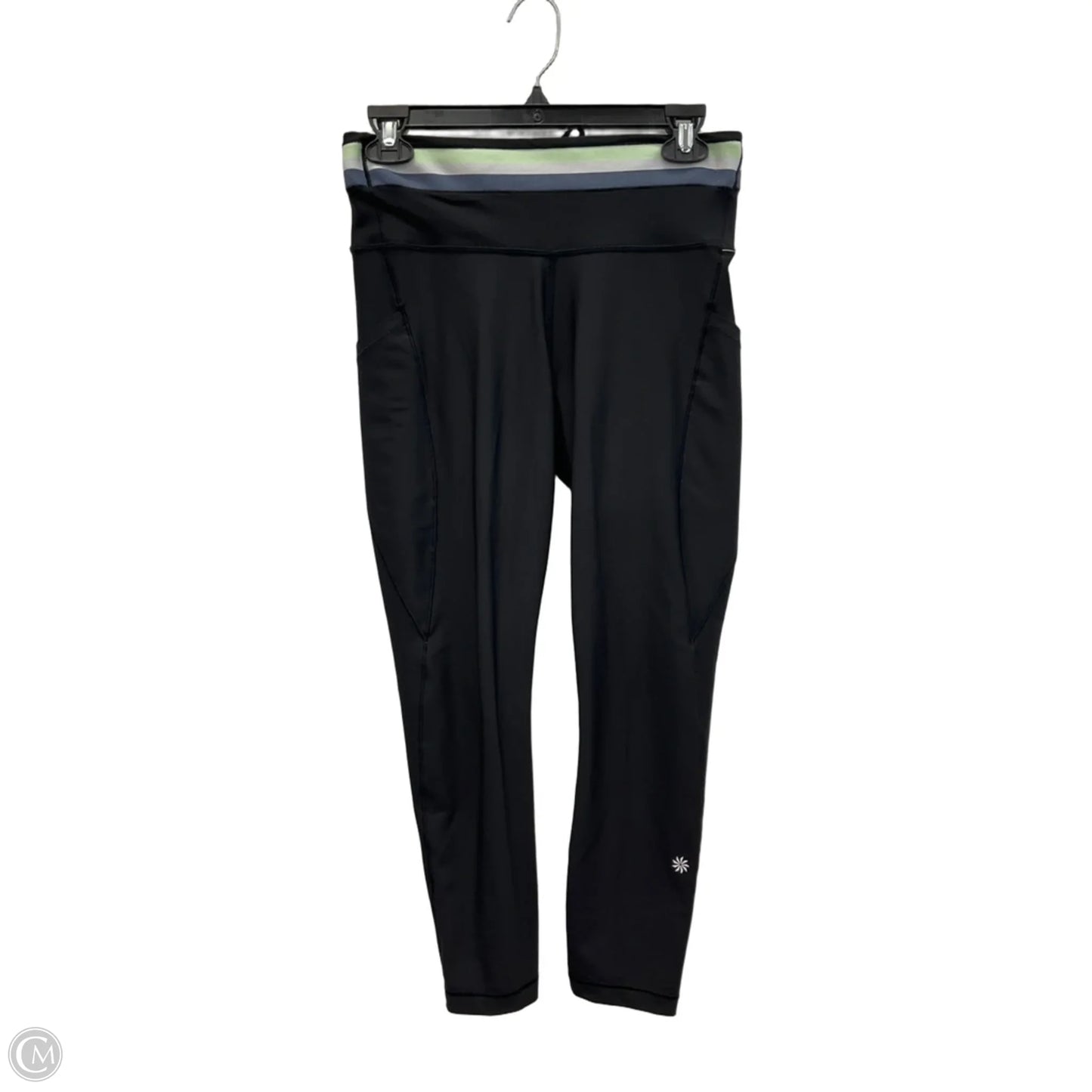 Athletic Leggings By Athleta In Black, Size: M