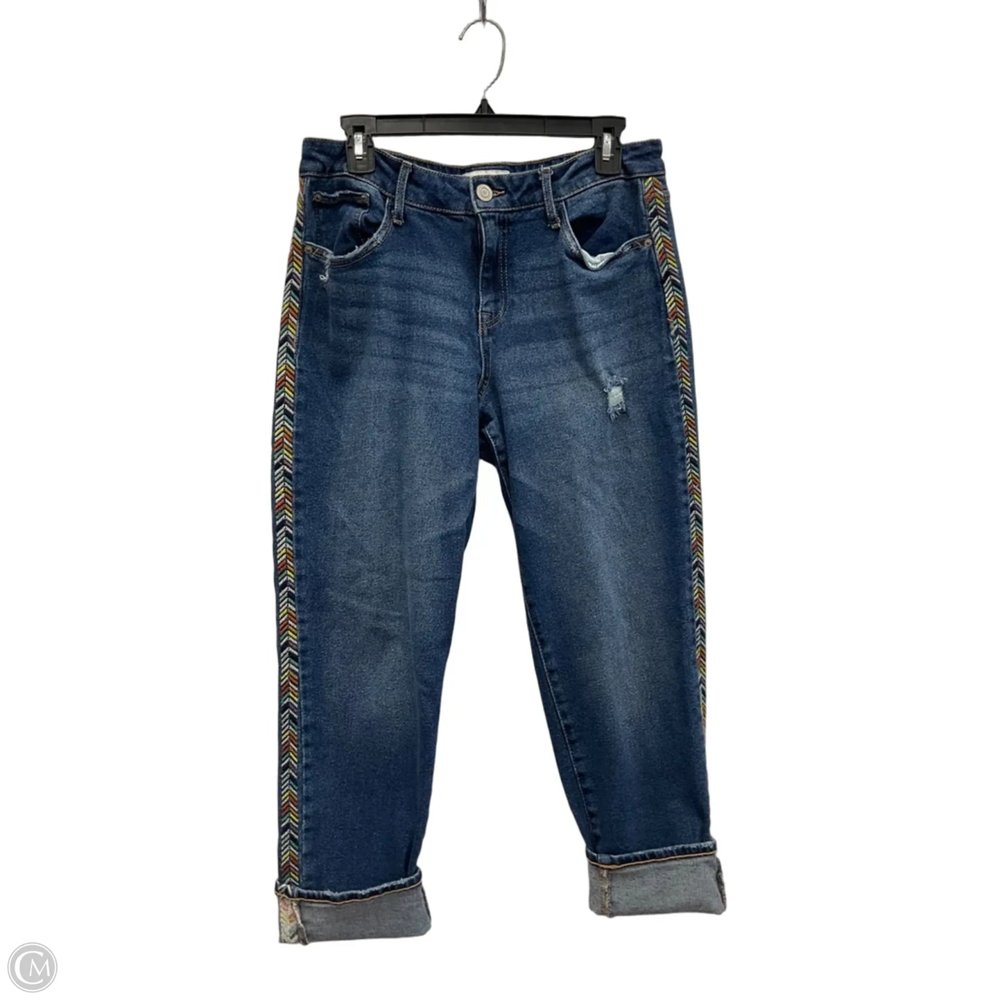 Jeans Straight By Knox Rose In Blue Denim, Size: 8