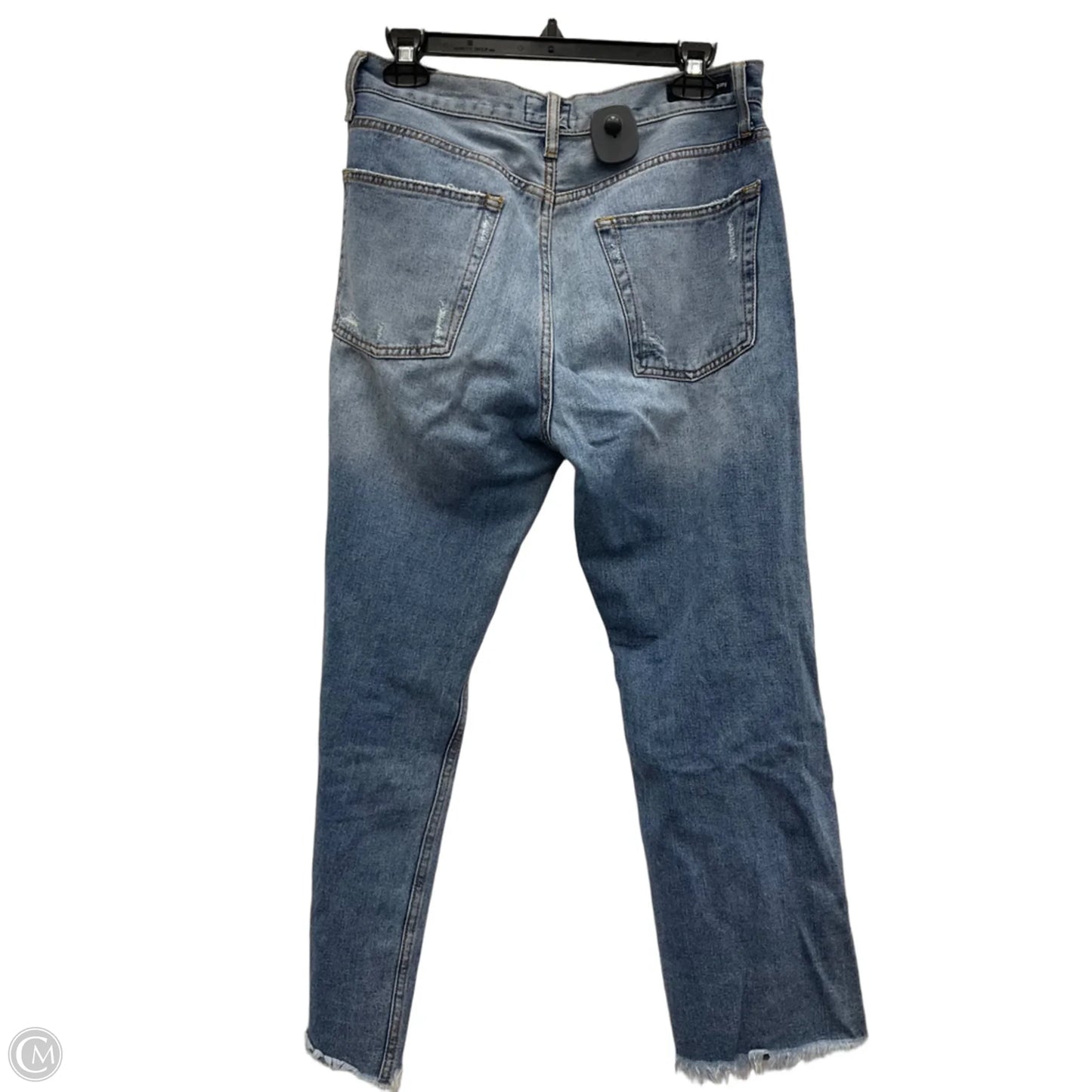 Jeans Straight By Umgee In Blue Denim, Size: 8