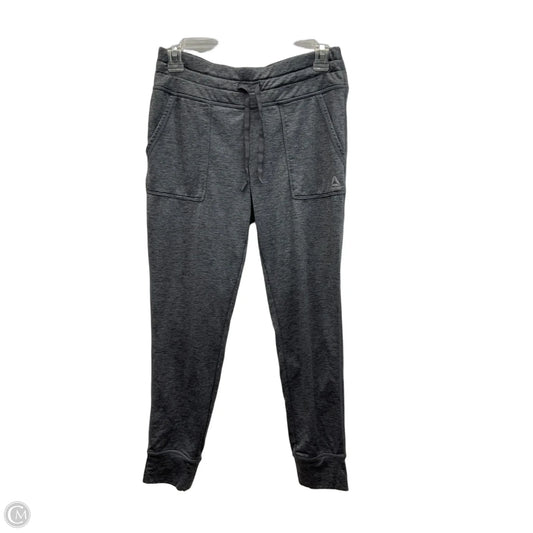 Athletic Leggings By Reebok In Grey, Size: S