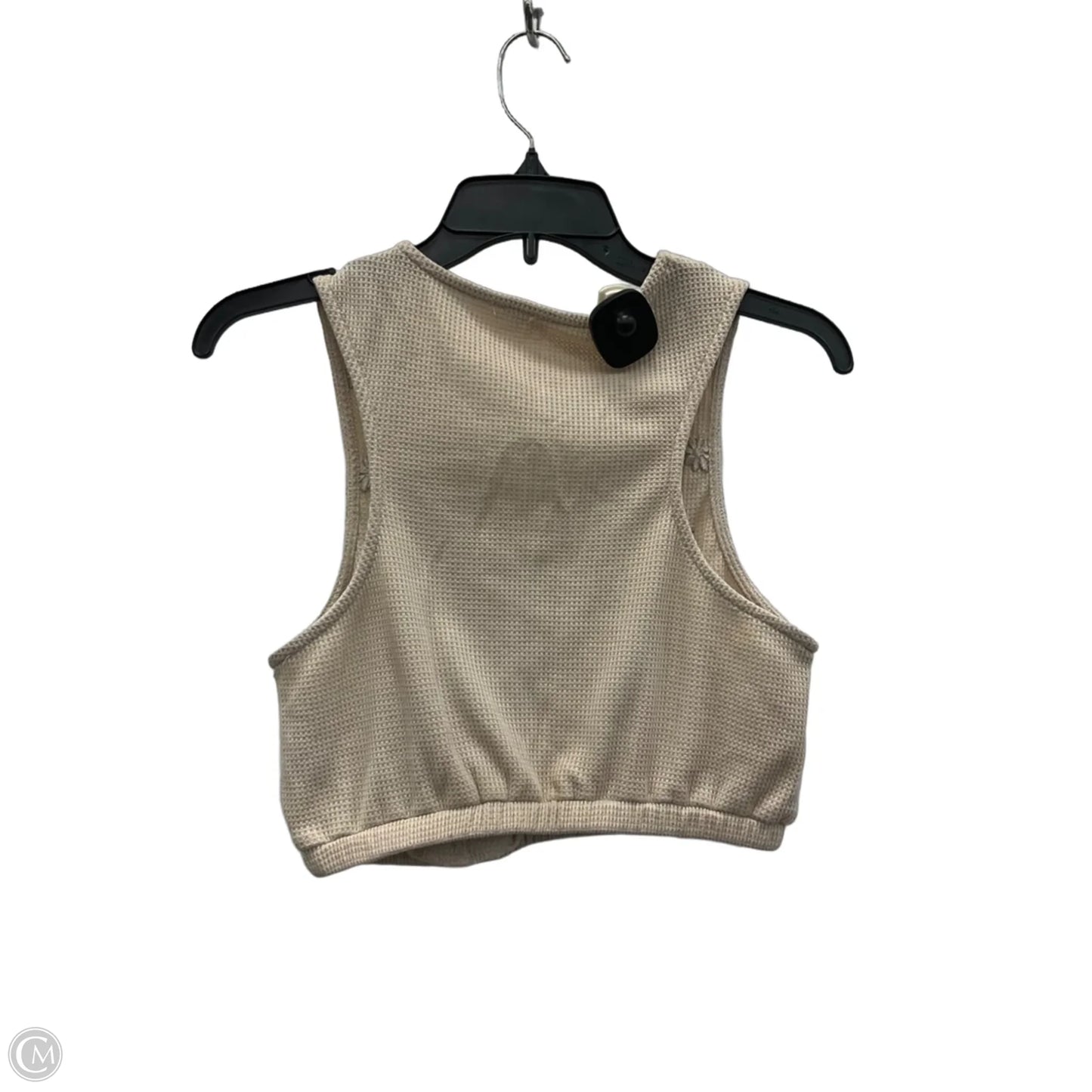 Top Sleeveless By Pol In Beige, Size: S