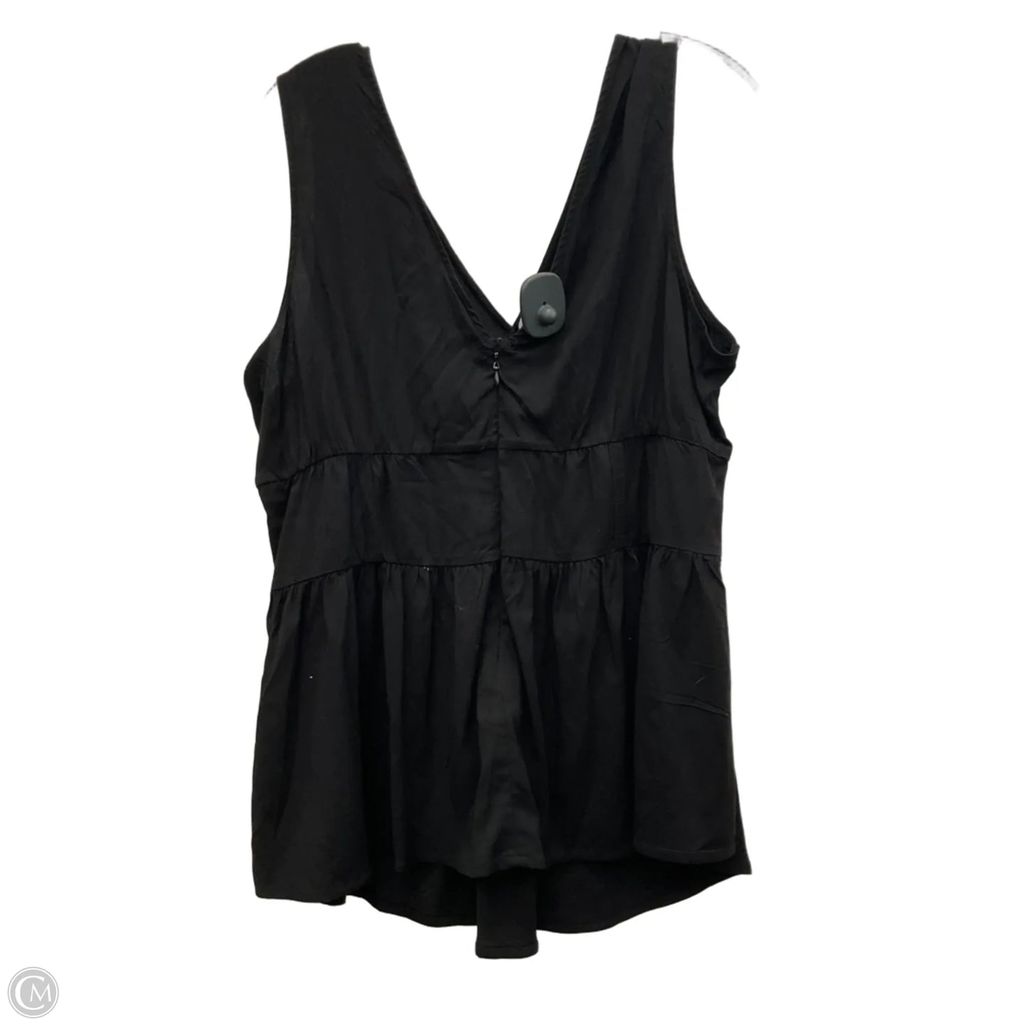 Top Sleeveless By Torrid In Black, Size: 1x