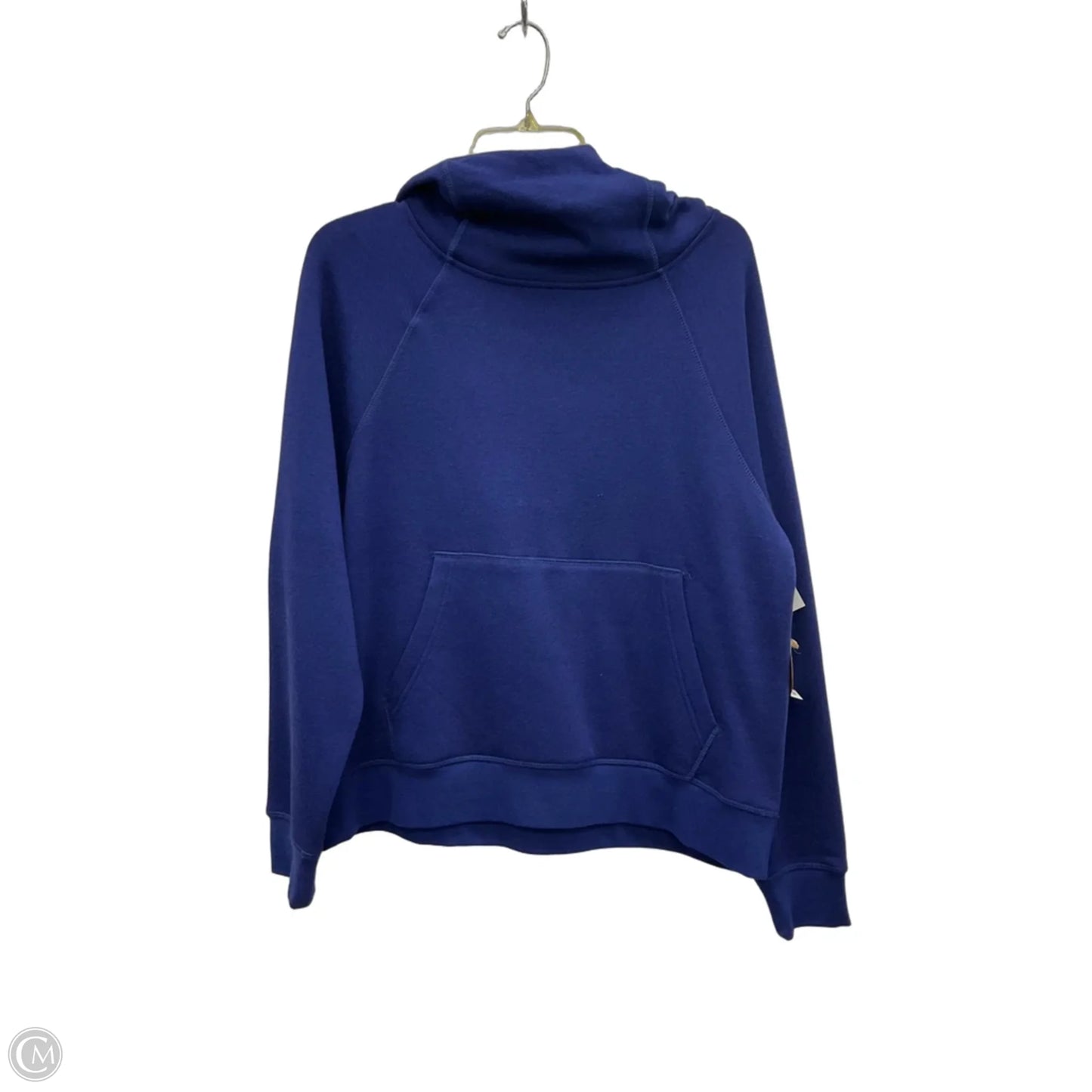 Athletic Top Long Sleeve Hoodie By Dip In Purple, Size: M