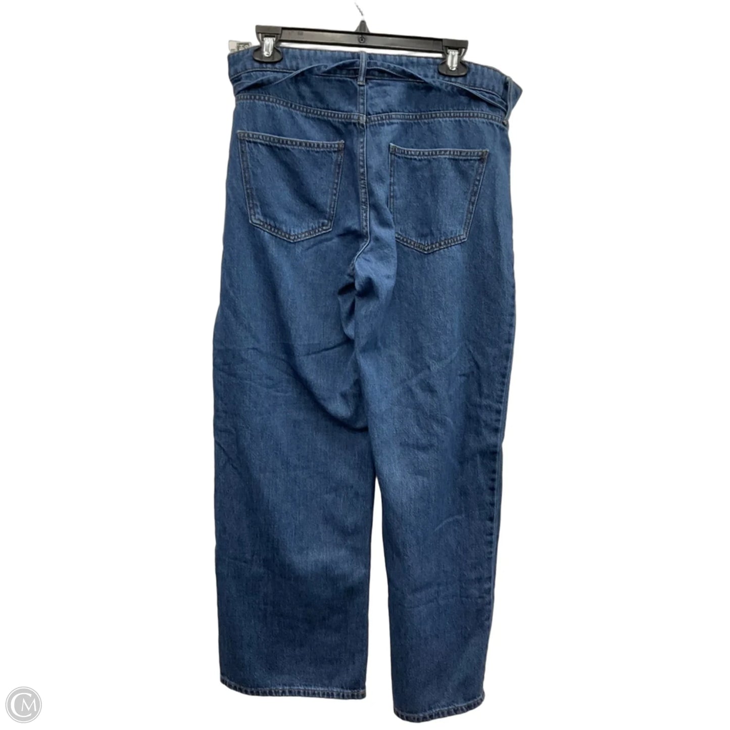 Jeans Wide Leg By Clothes Mentor In Blue Denim, Size: 10