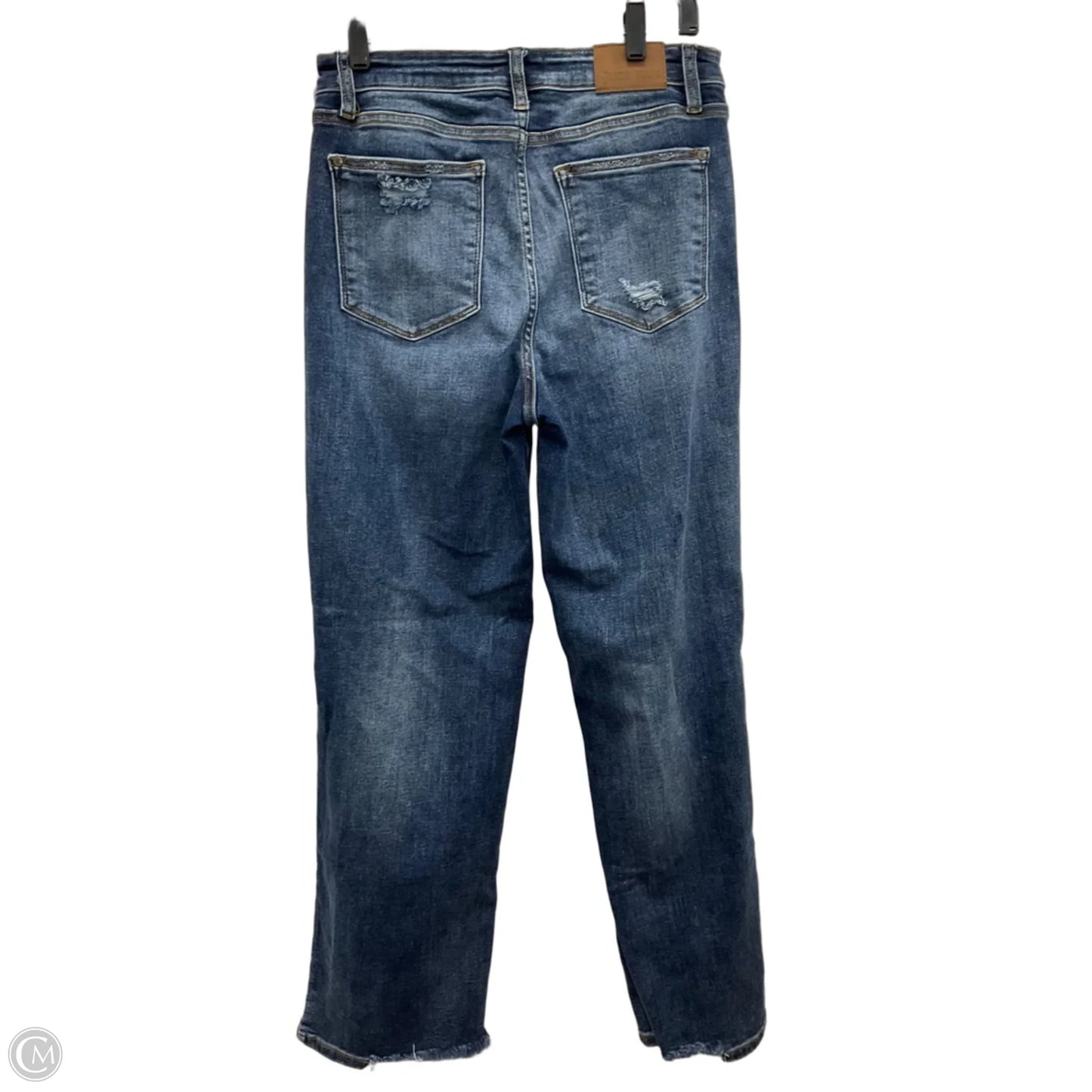 Jeans Straight By Judy Blue In Blue Denim, Size: 10