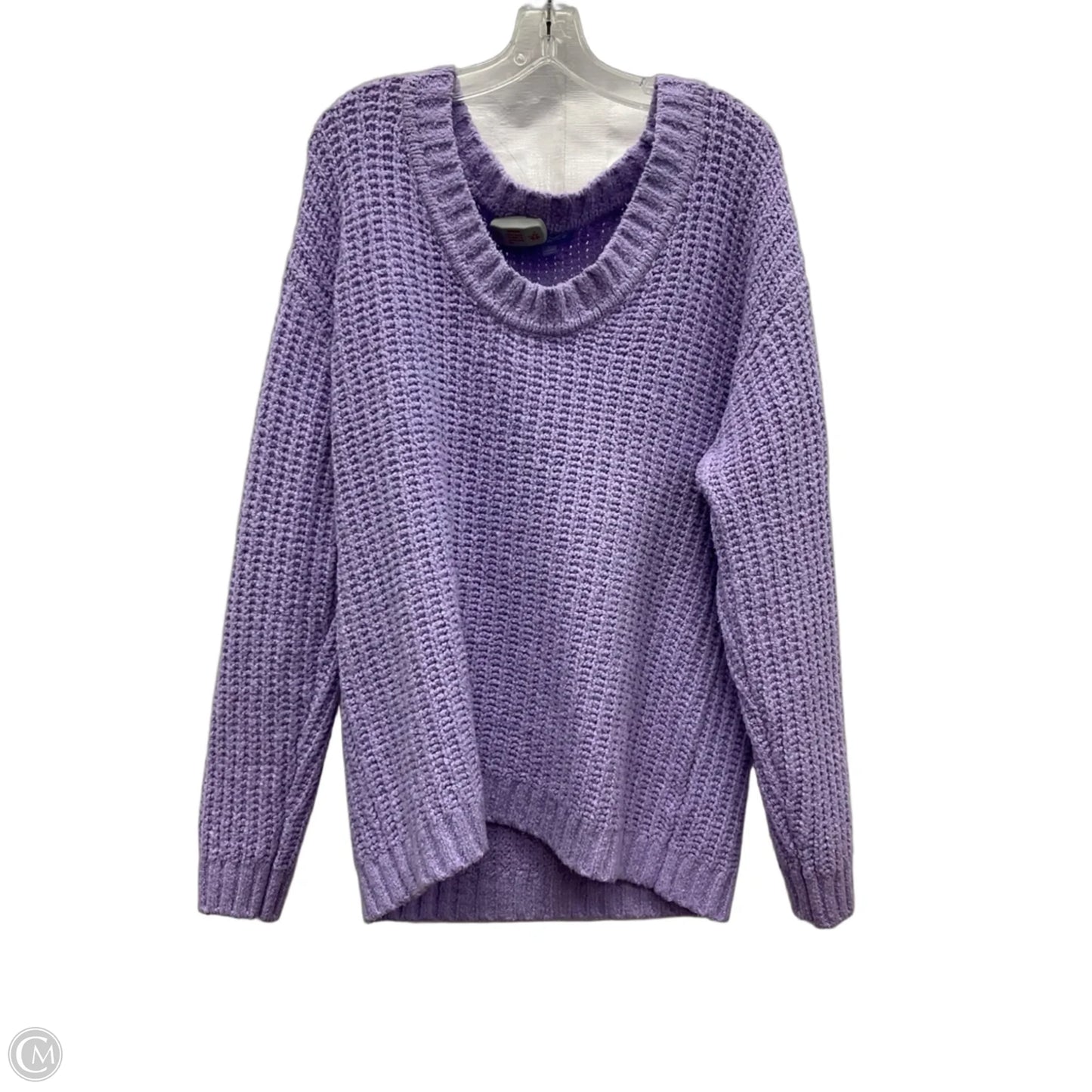Sweater By Clothes Mentor In Purple, Size: S