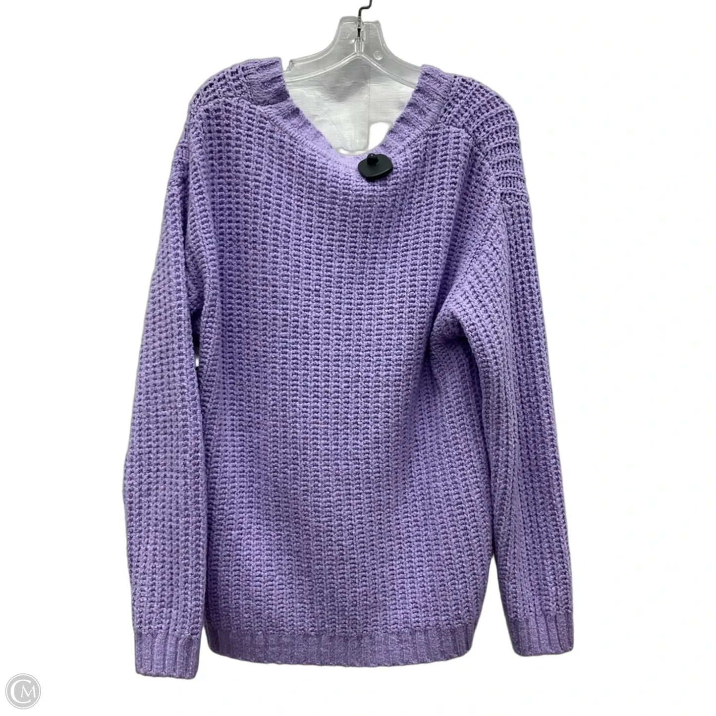 Sweater By Clothes Mentor In Purple, Size: S