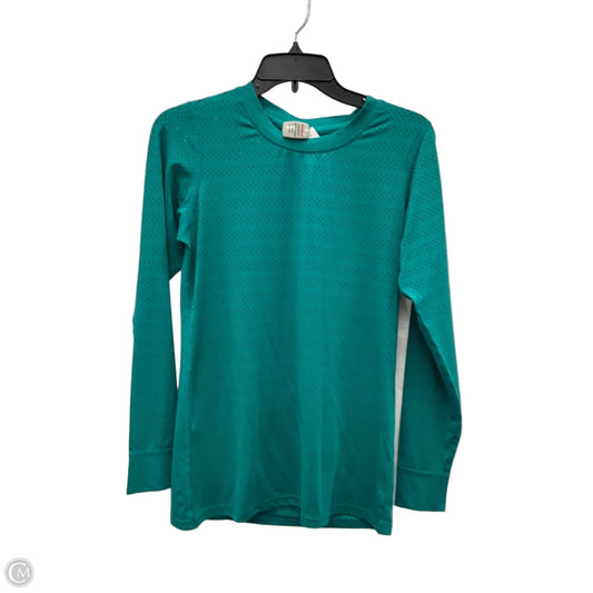 Athletic Top Long Sleeve Crewneck By Zyia In Green, Size: S