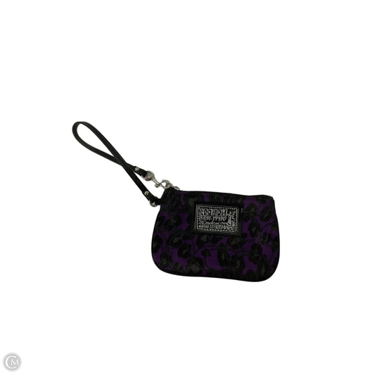 Wristlet Designer By Coach, Size: Small