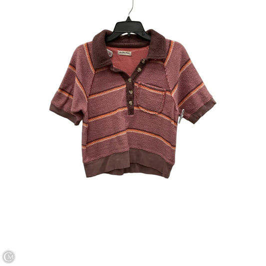 Top Short Sleeve By We The Free In Pink, Size: Xs