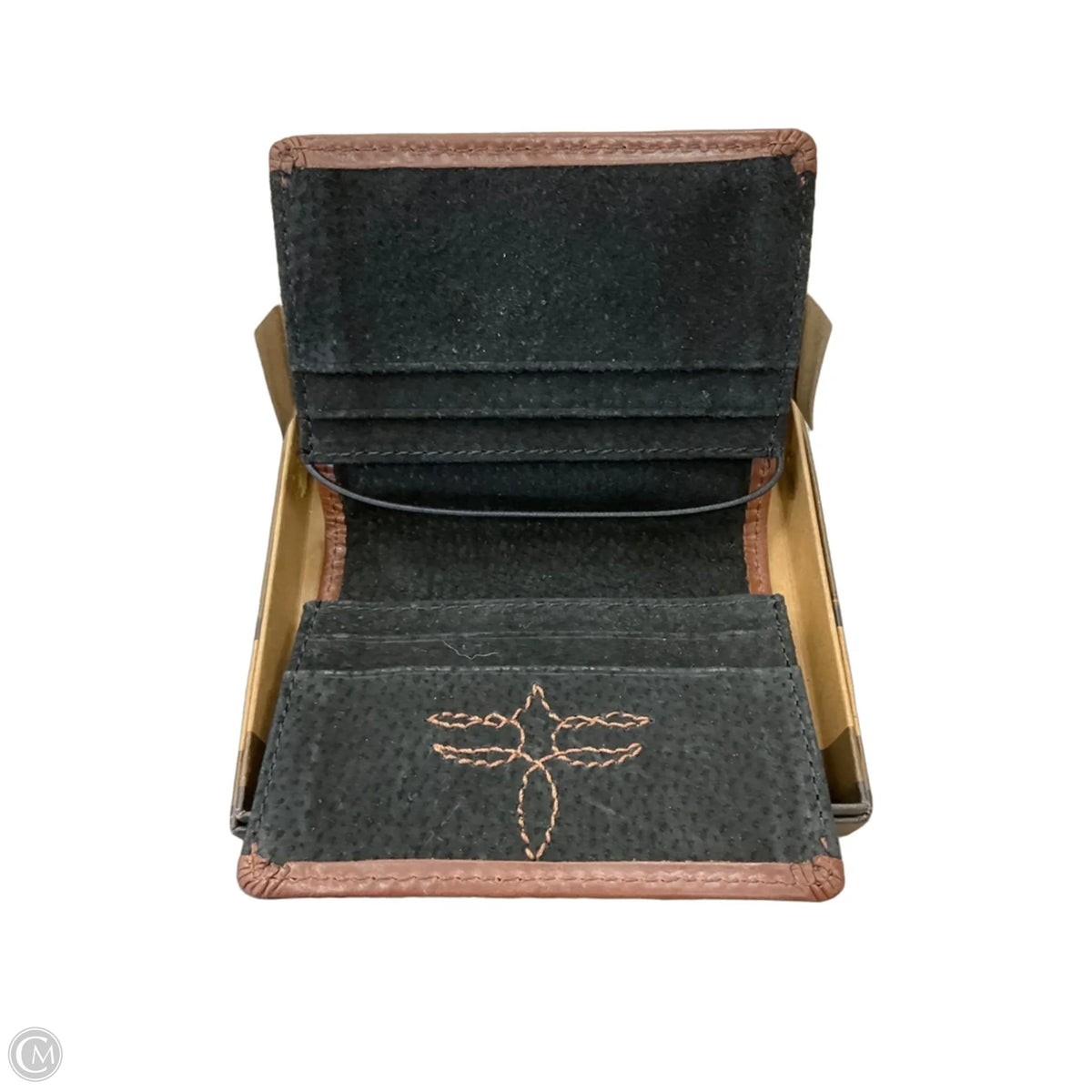 Wallet Leather By Justin, Size: Small