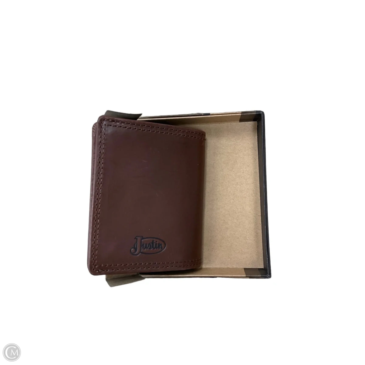 Wallet Leather By Justin, Size: Small