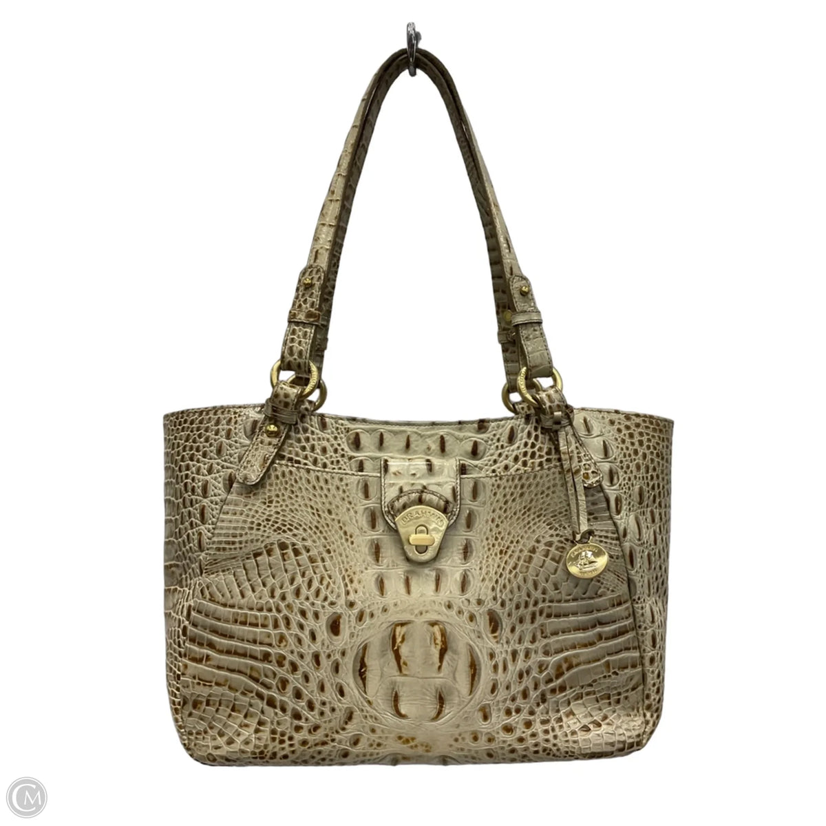 Handbag Designer By Brahmin, Size: Medium