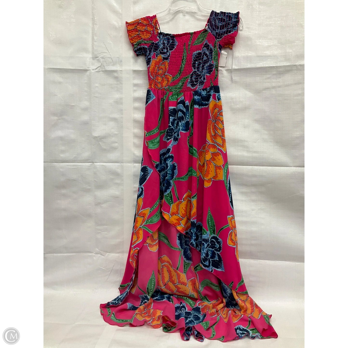 Dress Casual Midi By Mumu In Floral Print, Size: M