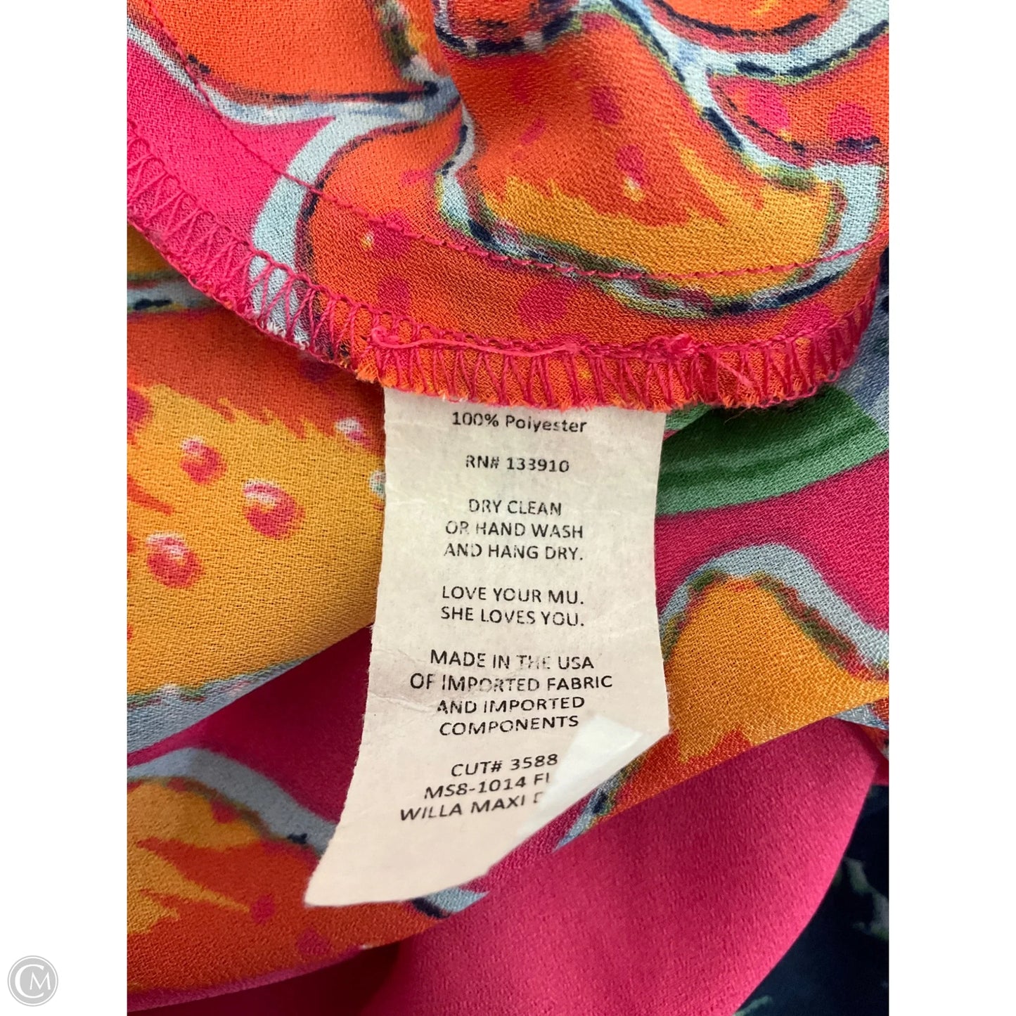 Dress Casual Midi By Mumu In Floral Print, Size: M