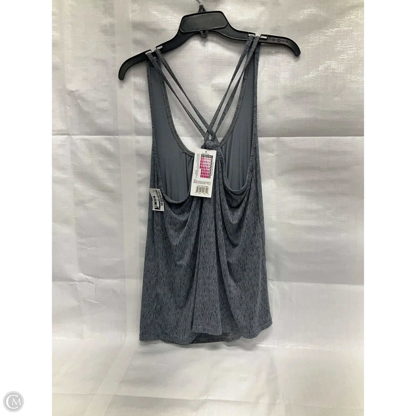 Athletic Tank Top By Clothes Mentor In Grey, Size: M