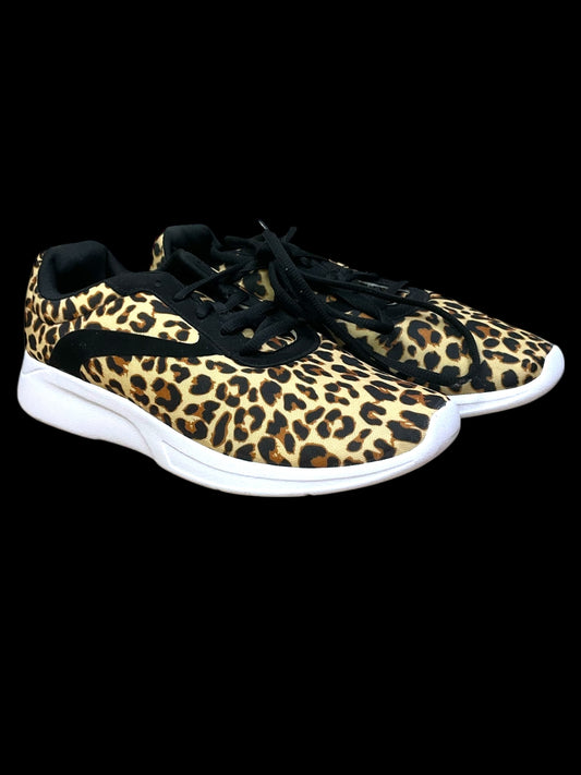 Shoes Athletic By Athletic Works In Animal Print, Size: 8